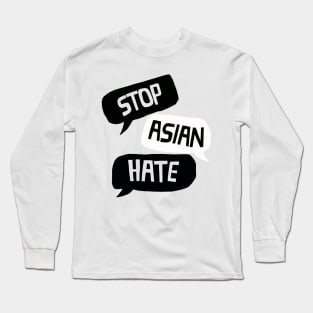 Stop Asian Hate Long Sleeve T-Shirt